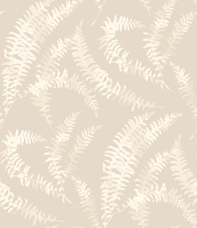 Обои 1838 Wallcoverings Capri Felci Sandstone 1905-125-06